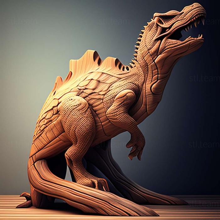 3D модель Монолофозавр (STL)